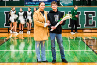 Winter sports senior night 2024-2025